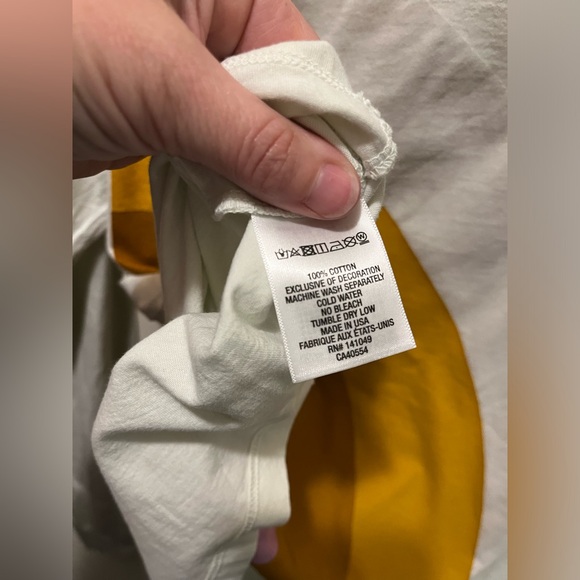 NWOT FreeCity Large L/S Tee Life Nature Love rainbow - Picture 5 of 5